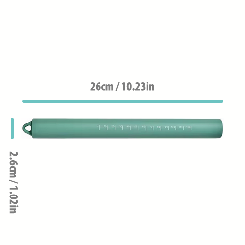 Pazteel RollMate™ – Rouleau en silicone gradué