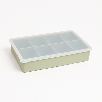 Pazteel IceBlock™ – Moule 8 gros glaçons (avec couvercle)