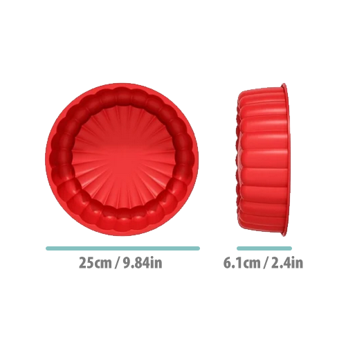 Pazteel ChocoCharlotte™ – Moule à charlotte en silicone antiadhésif