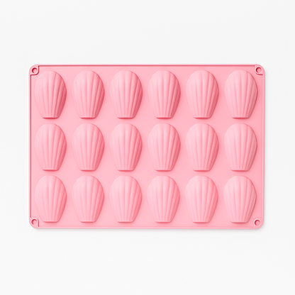 Pazteel MadeleinePro™ – Moule silicone 18 cavités