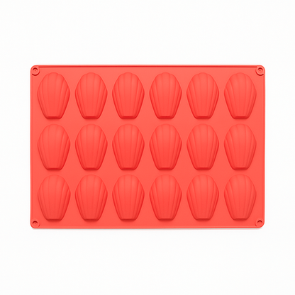 Pazteel MadeleinePro™ – Moule silicone 18 cavités
