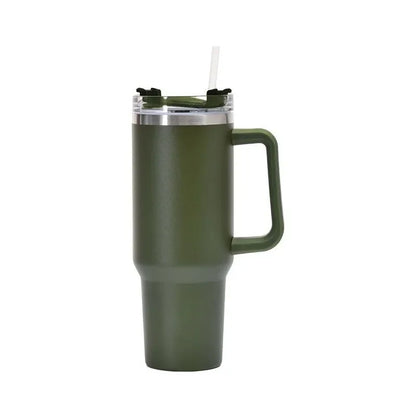 Pazteel Flow40™ – Mug isotherme (anse & paille)