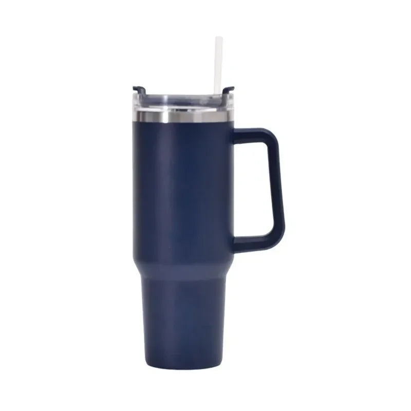 Pazteel Flow40™ – Mug isotherme (anse & paille)