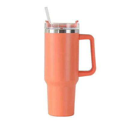 Pazteel Flow40™ – Mug isotherme (anse & paille)