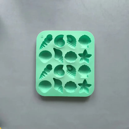 Pazteel OceanTreats™ – Moule 3D coquillages (16 cavités)