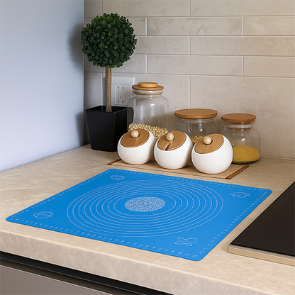 Pazteel BakeMat™ – Tapis de préparation en silicone antiadhésif
